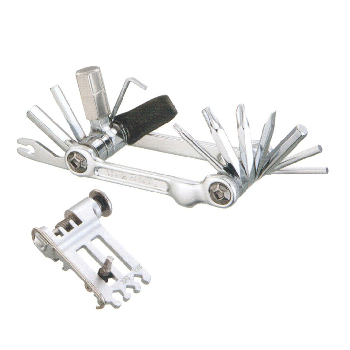 Topeak Mini-Faltwerkzeug 20 Pro Silber, Silber