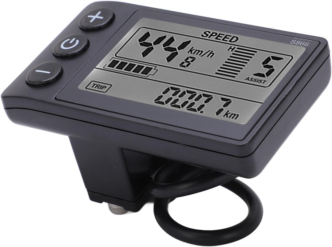 Bnineteenteam S866 LCD-Display, Grossbild-LCD-Display mit wasserdichtem Stecker Electric Refit Parts