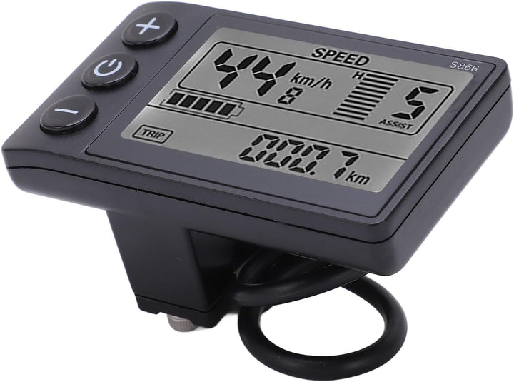 Bnineteenteam S866 LCD-Display, Grossbild-LCD-Display mit wasserdichtem Stecker Electric Refit Parts