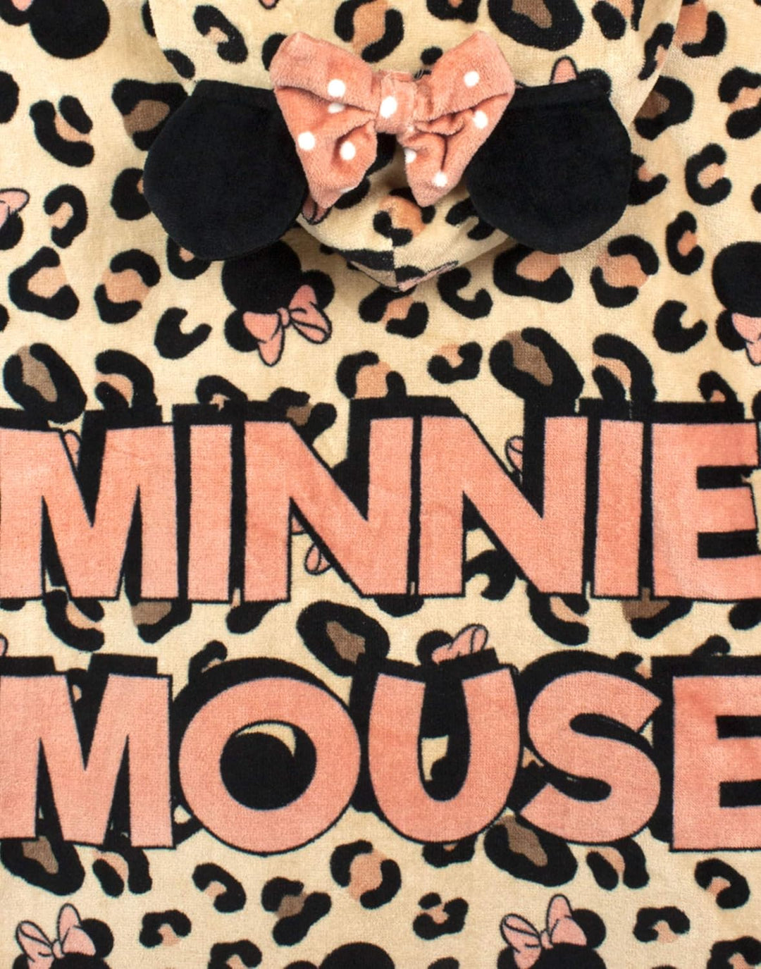 Disney Handtuchponcho Minnie Mouse Girl | Kinder Kapuze Robe Geschenk
