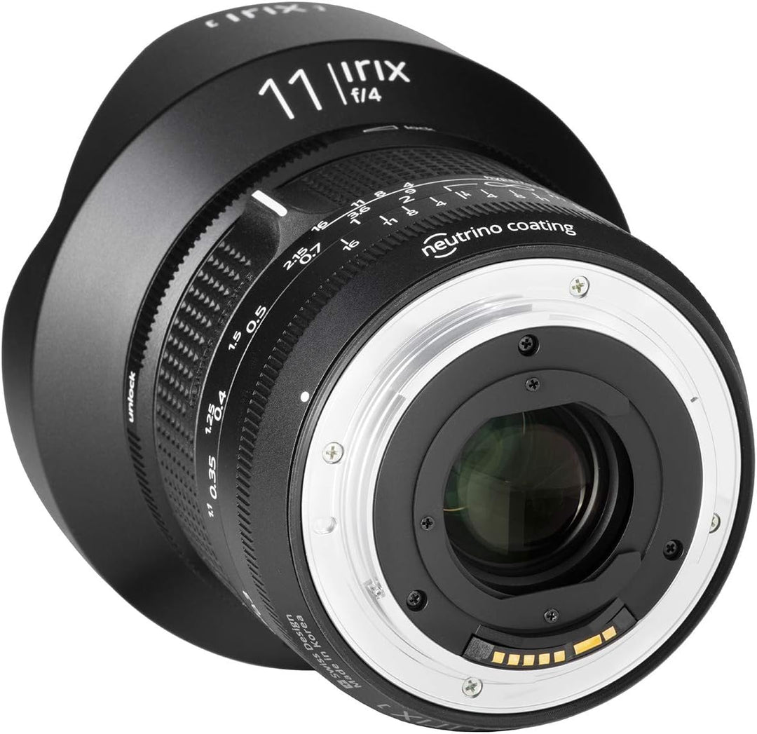 Irix IL-11FF-PK Ultraweitwinkelobjektiv Firefly 11mm f4für Pentax K (Vollformat, extrem leicht, opti