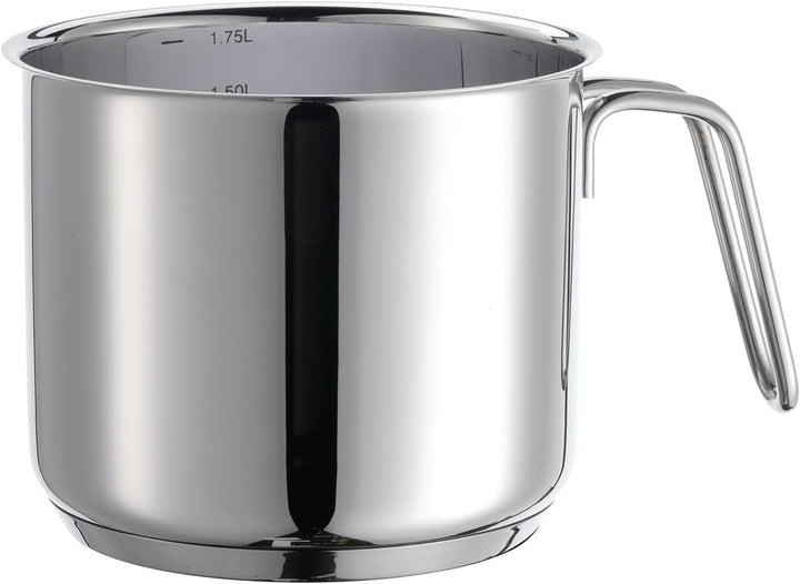 Mäser, Serie Varuna, Milchtopf 14 cm, Topf aus Edelstahl, induktionsgeeignet, spülmaschinengeeignet