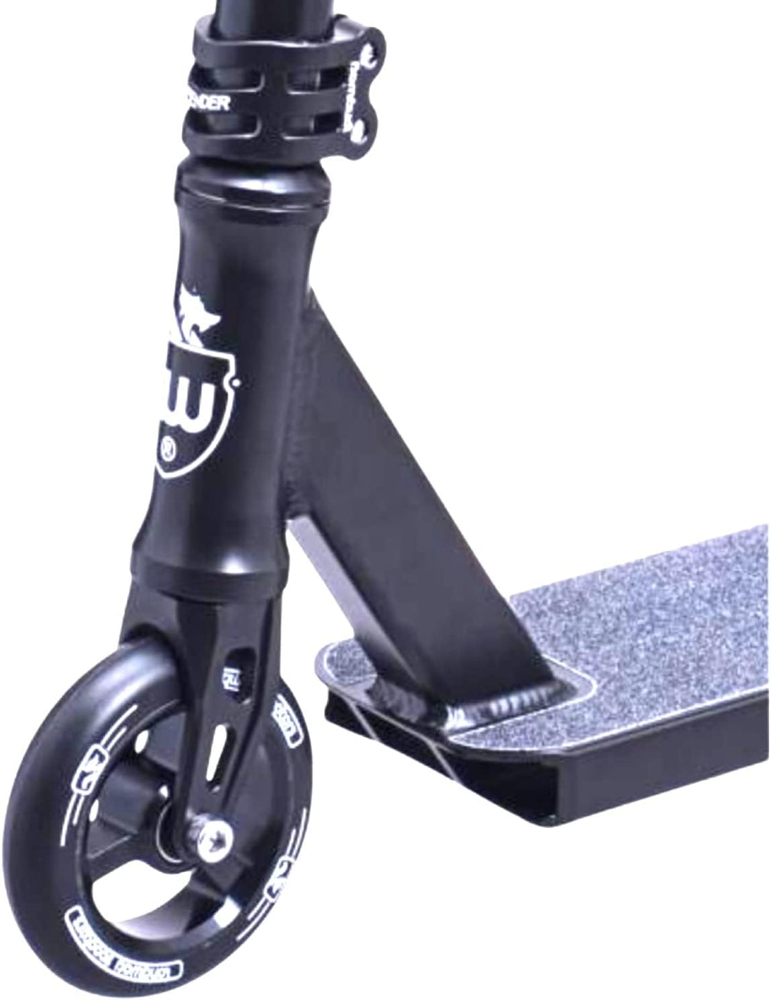 Longway Metro Stunt-Scooter Park Trick Tret Roller + F26 Sticker 2K19 H=79cm Schwarz, 2K19 H=79cm Sc