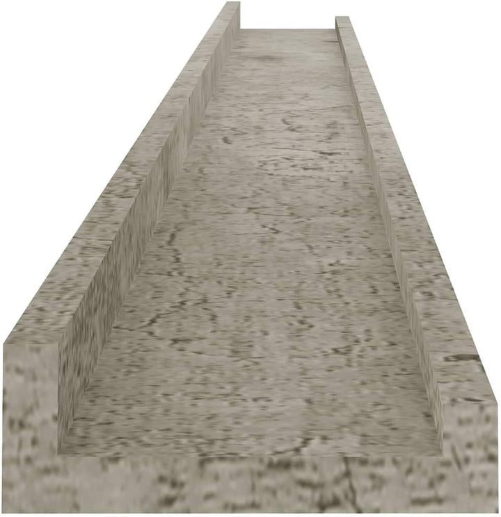 homiuse Wandregal 4 STK. Betongrau Wandregal Holz Wand BüCherregal Wand Regal Holz Wandregal KüChe K