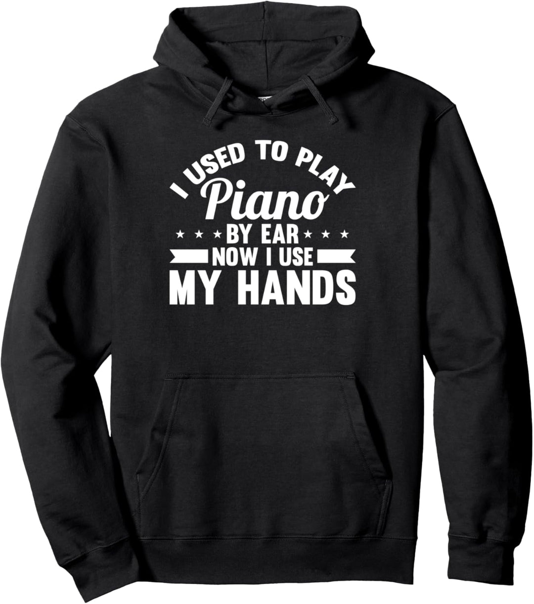 Klavier Pianist Musiker - Flügel Tasteninstrument Piano Pullover Hoodie