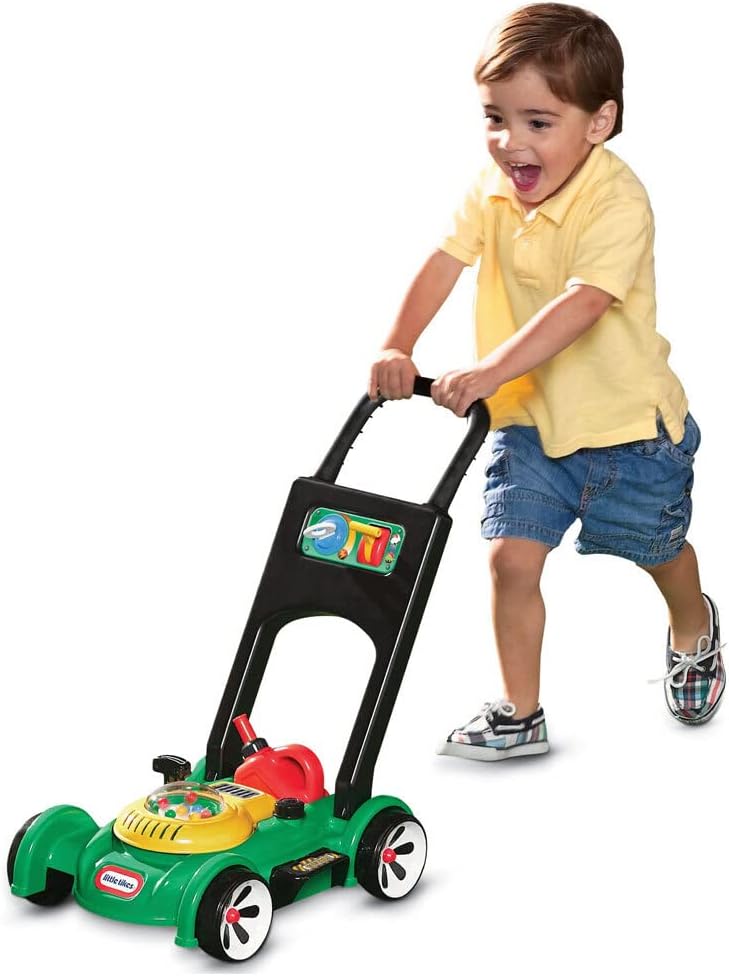 Little Tikes Gas n' Go Mower - Realistischer Rasenmäher für das Spielen im Freien - Kinderspielzeug