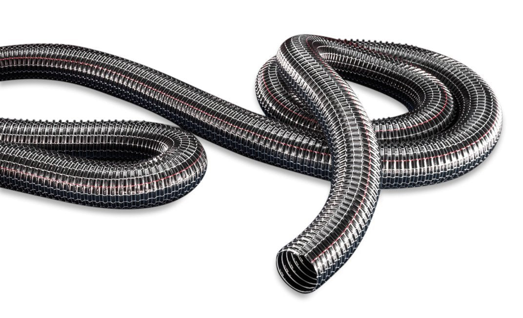 Hochflexibler Absaugschlauch aus PVC, Durchmesser 51 mm, 15 m, 37200510000-0000001500 51mm 15m, 51mm