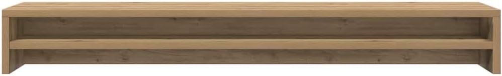 vidaXL Monitorständer Artisan-Eiche 100x24x13 cm Holzwerkstoff Handwerkliche Eiche, Handwerkliche Ei
