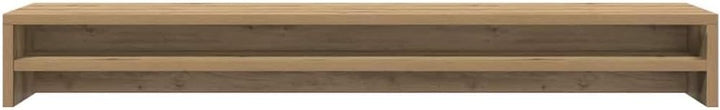 vidaXL Monitorständer Artisan-Eiche 100x24x13 cm Holzwerkstoff Handwerkliche Eiche, Handwerkliche Ei