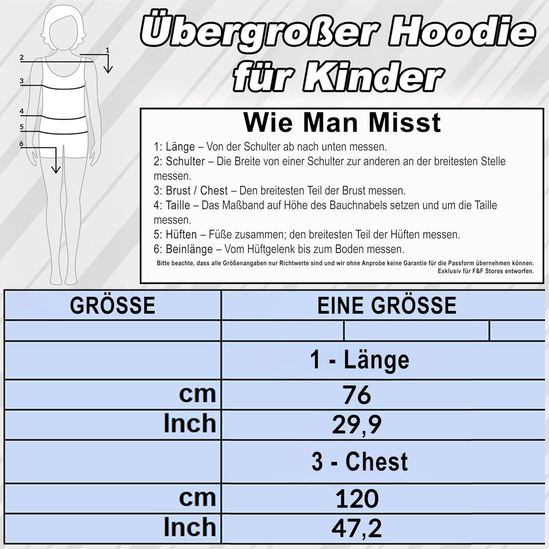 Disney Stitch Kapuzenpullover Mädchen, Übergrosse Hoodie Decke Kinder mit Sherpa-Kapuze und Kängurut