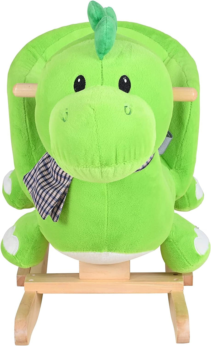 KNORRTOYS.COM 40620 Schaukeltier Dinosaurier, grün