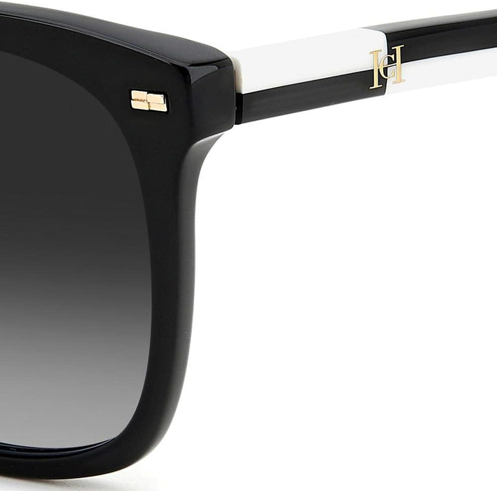Carolina Herrera Unisex Sunglasses 54 80s/9o Black White, 54 80s/9o Black White