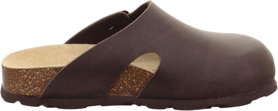 Superfit Jungen Fussbettpantoffel Hausschuh 17 EU Weit Braun 3000, 17 EU Weit Braun 3000