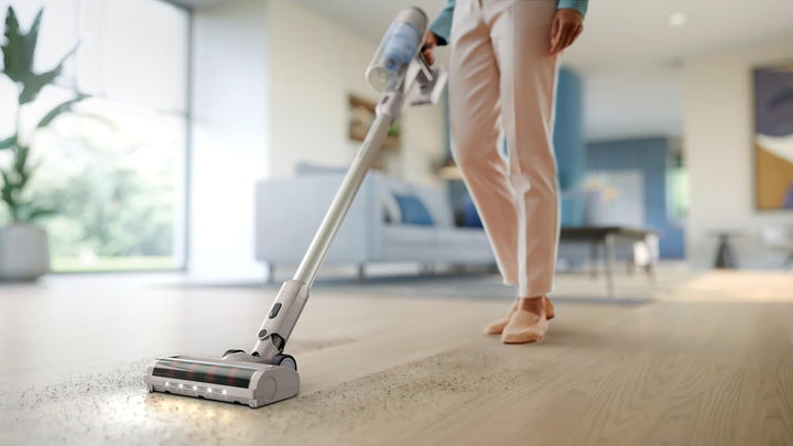 PHILIPS XC2011/01 PowerCyclone 7 - Kabelloser Stielstaubsauger - Bis zu 40 Minuten Akkulaufzeit