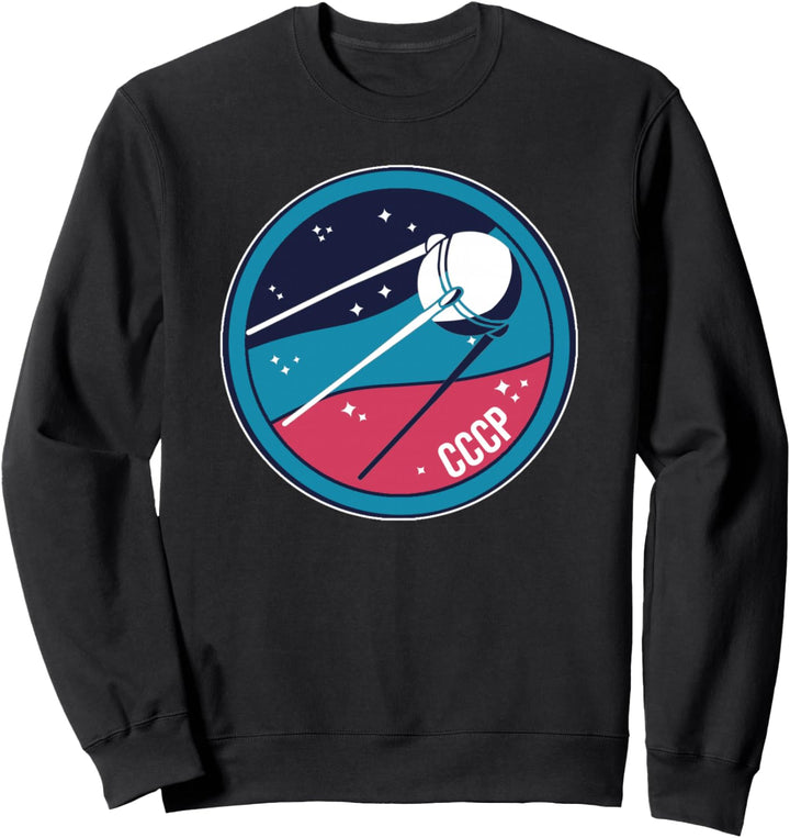 Sputnik UDSSR Sowjetunion Satellit Geschenkidee Sweatshirt