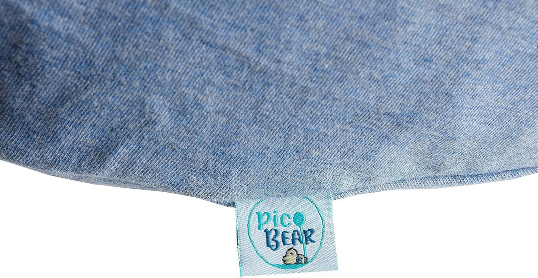 pic Bear Stillmond Ersatzbezug - hochwertige anschmiegsame Jersey Baumwolle für Schmusekissen - Stil