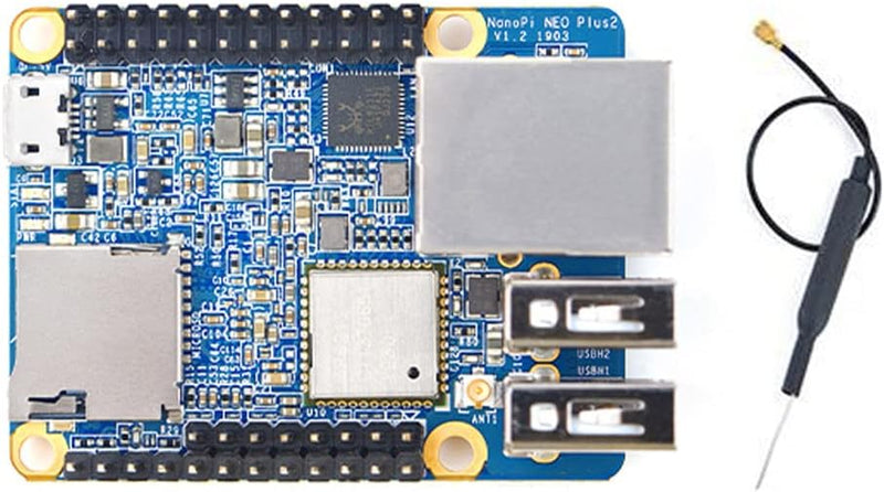 WayPonDEV NanoPi NEO Plus2 Open Source 64-Bit Mali450 GPU DDR3 Allwinner H5 Single Board Computer Wi