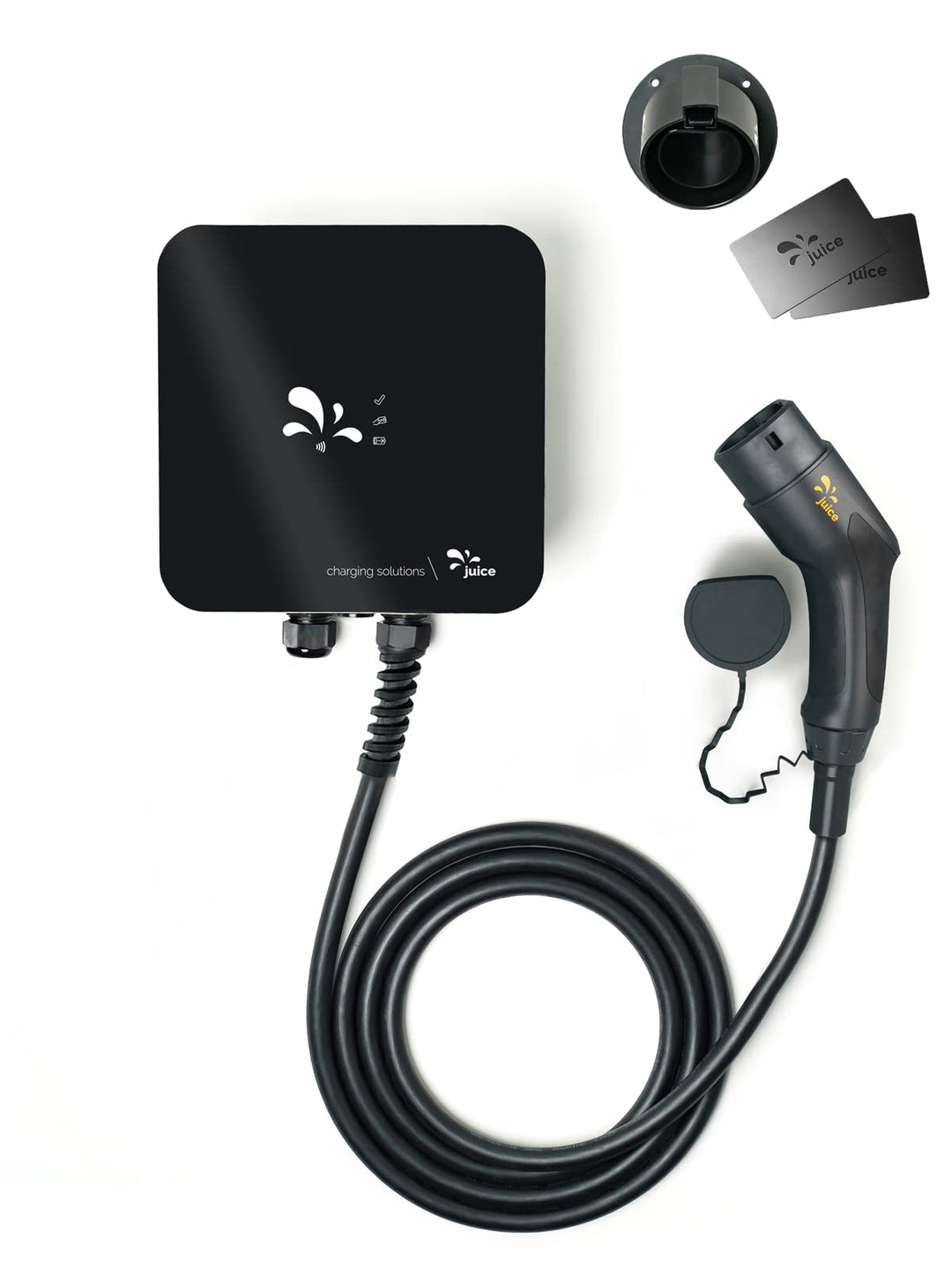 Juice Charger Me - Wallbox 11kW / 22kW | Made in Germany | Plug & Play Ladestation für Elektroautos