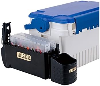 Meiho Side Pocket BM-120 Black - Angelbox Adapter für Tackleboxen, Boxadapter für Rutenhalter & Getr