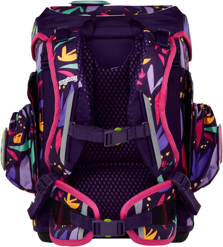 ergobag cubo Light Set ergonomischer Schulanzen, extra leicht, Set 6-teilig, 780 g Einheitsgrösse Am