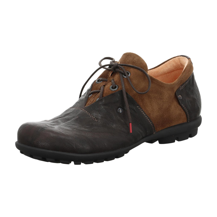 Think! Herren Kong Nachhaltige, Leder Gefütterte Schnürhalbschuhe 40 EU 3010 Espresso Kombi, 40 EU 3