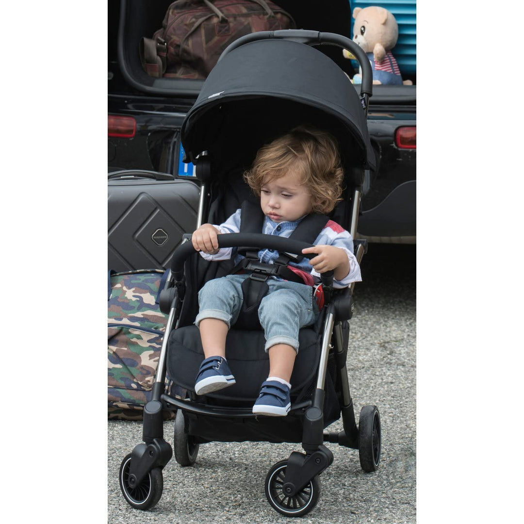Chicco Baby Kinderwagen Chicco Cheerio Jet Black, Hydra, 1 Stück (1 Stück)