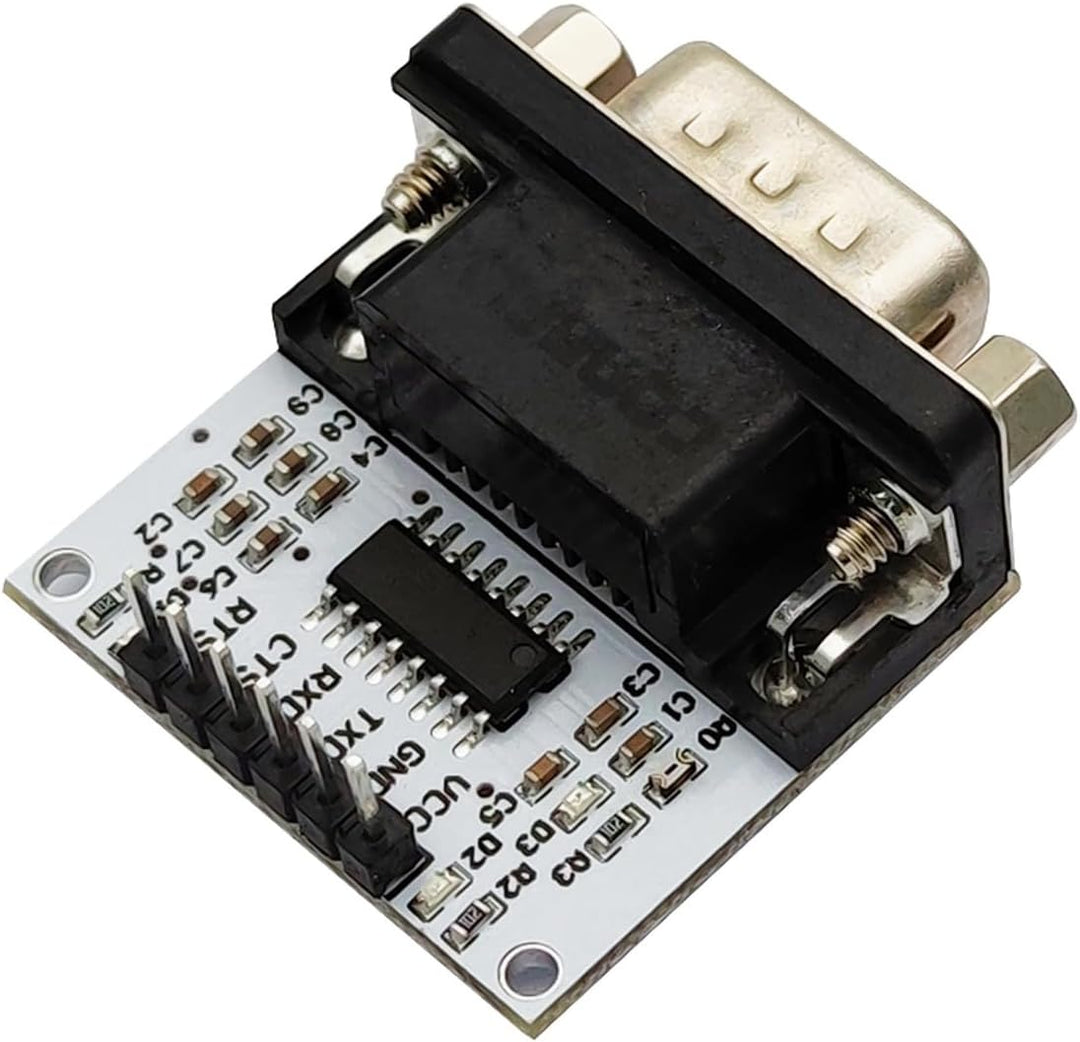 RS232 zu TTL Seriell-Interface-Modul, DB9-Stecker-Schnittstelle, SP3232-Chip, unterstützt 3,3V/5V Pe