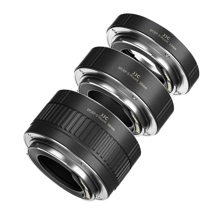 JJC AF Autofokus Zwischenringe 12/20/36MM für Canon EF/EF-S Mount EOS 850D 800D 760D 750D 700D 250D