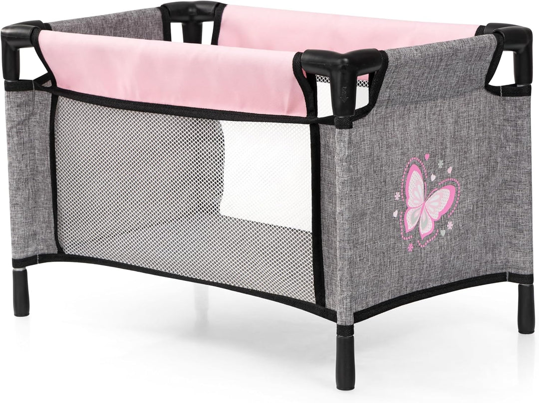 Bayer Design 61733AE Puppenbett Set mit Schlafsack, Puppenzubehör - für Mädchen und Jungen - ab 3 Ja
