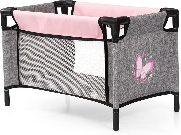 Bayer Design 61733AE Puppenbett Set mit Schlafsack, Puppenzubehör - für Mädchen und Jungen - ab 3 Ja