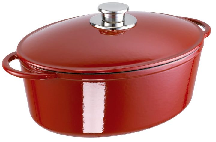 Schulte-Ufer 1663-34 r Bräter Rustika 34 cm, rot, Rot