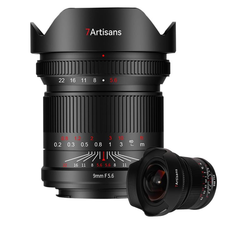 7artisans 9mm F5.6 Sony E objektive,Ultra Weitwinkel Filter-Upgrade Full Frame 132° Large Aperture M