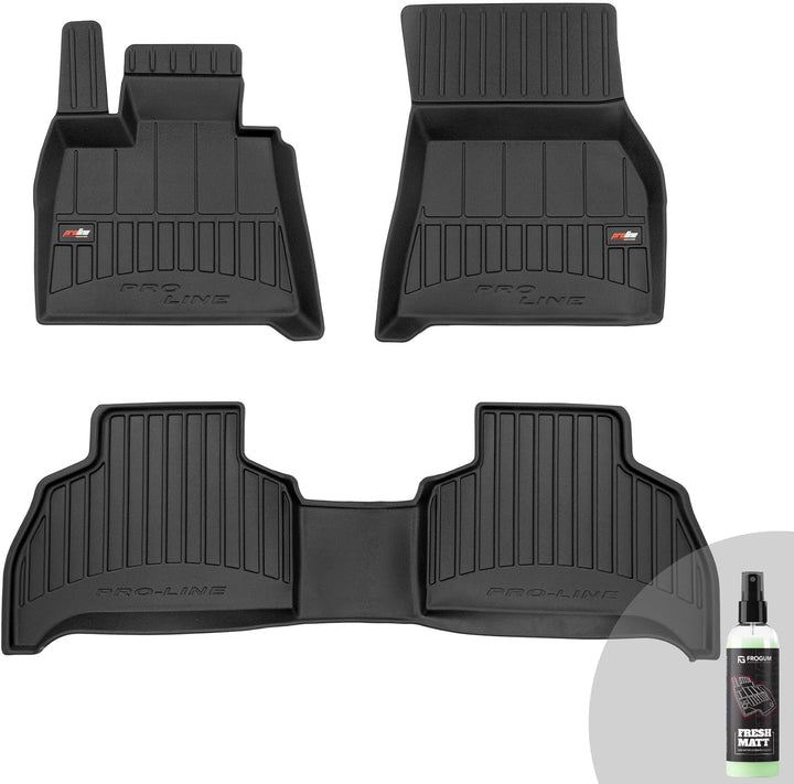 FROGUM ProLine 3D Gummimatten Exklusiven Auto Fussmatten Autofussmatten für BMW X5 G05 ab 2018 | Die