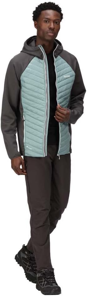 Regatta Herren Andreson VII Hybrid Hybridjacke, Schwarz, XXL S Grün, S Grün