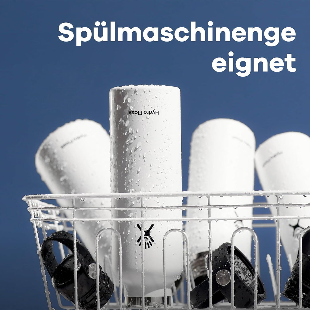 HYDRO FLASK - Trinkflasche 621ml (21oz) - Isolierte Wasserflasche aus Edelstahl - Sportflasche mit a