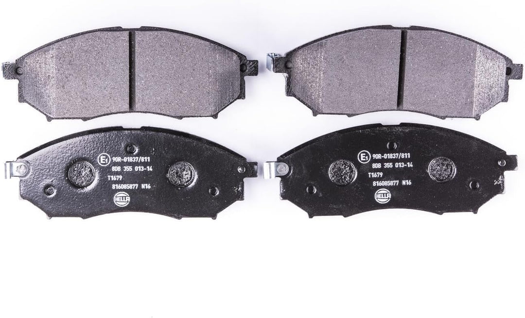 HELLA PAGID 8DB 355 013-141 Bremsbelagsatz - T1679 - Dicke/Stärke: 16mm - Bremssystem: Sumitomo - mi