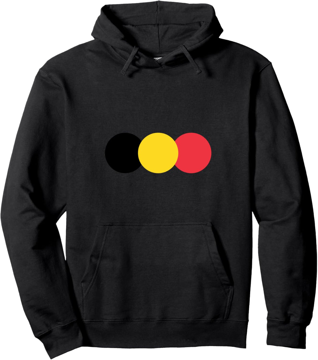 Flagge Belgien Pullover Hoodie