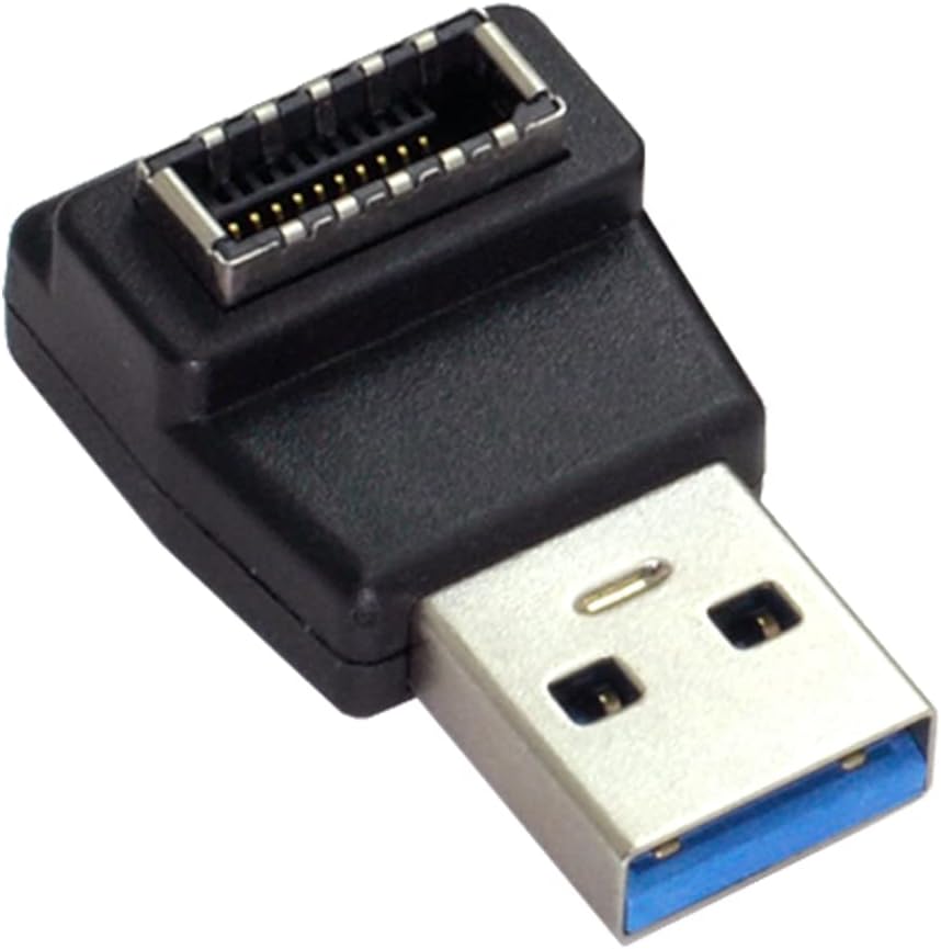 Cablecc 3pcs USB 3.1 Front Panel Header Buchse Typ-E auf Stecker Typ-A & Typ-C USB-C Motherboard Erw