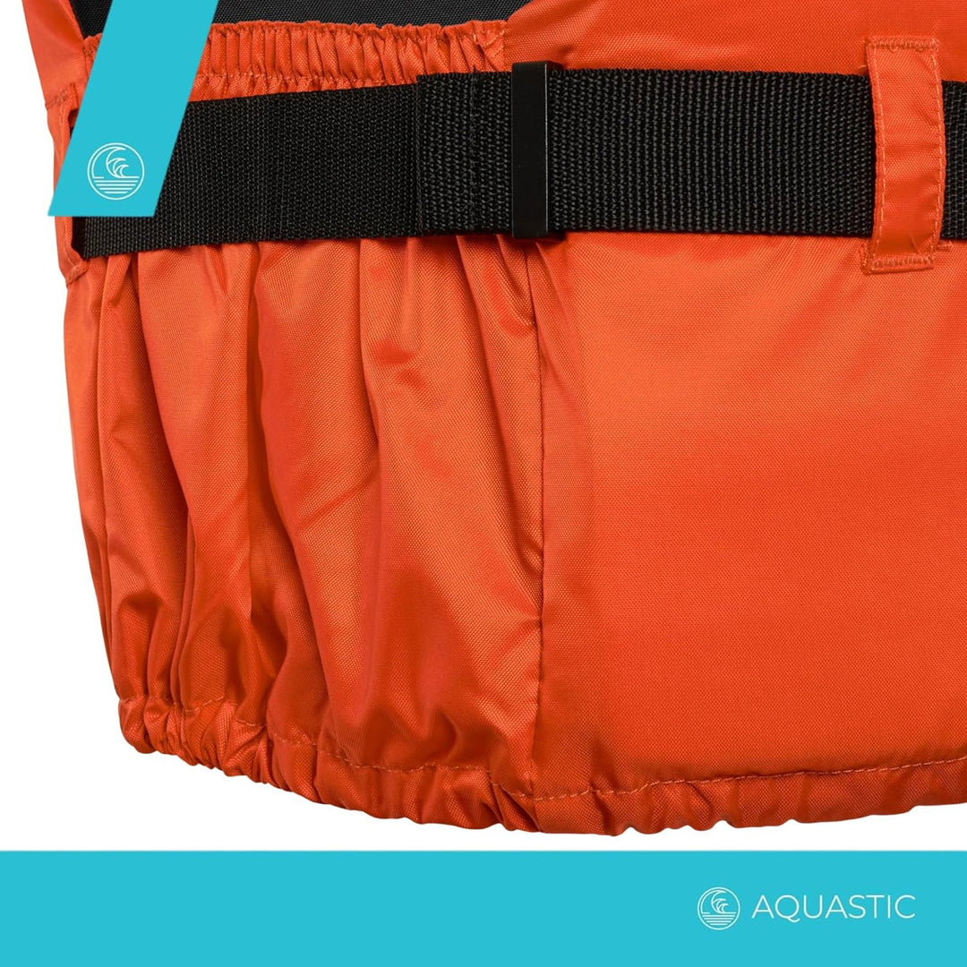 AQUASTIC Classic 50N Sicherungsweste - aus Polyamid, Polyethylenschaum, 50N Auftrieb, Verstellbarer