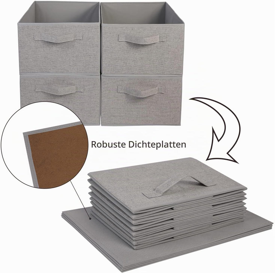 Aufbewahrungsbox Stoff, Faltboxen Kallax Einsatz Aufbewahrungswürfel Storage Boxes Aufbewahrungsbox