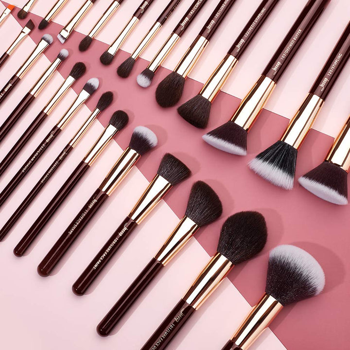Jessup Pinselset Makeup Make Up Pinsel Set Kosmetikpinsel Schminkpinsel Augenpinsel Gesichtpinsel Pu