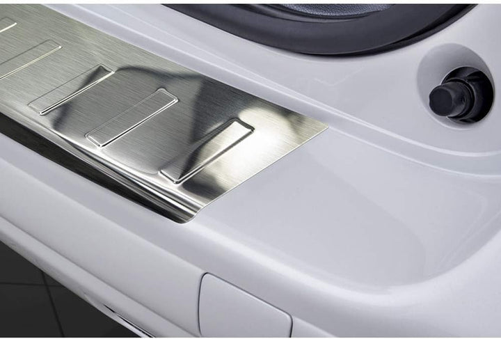 Avisa Edelstahl Heckstossstangenschutz kompatibel mit Peugeot 5008 2009-2016 'Ribs'