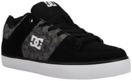 DC Shoes Herren Pure Sneaker 38.5 EU Black Monogram, 38.5 EU Black Monogram