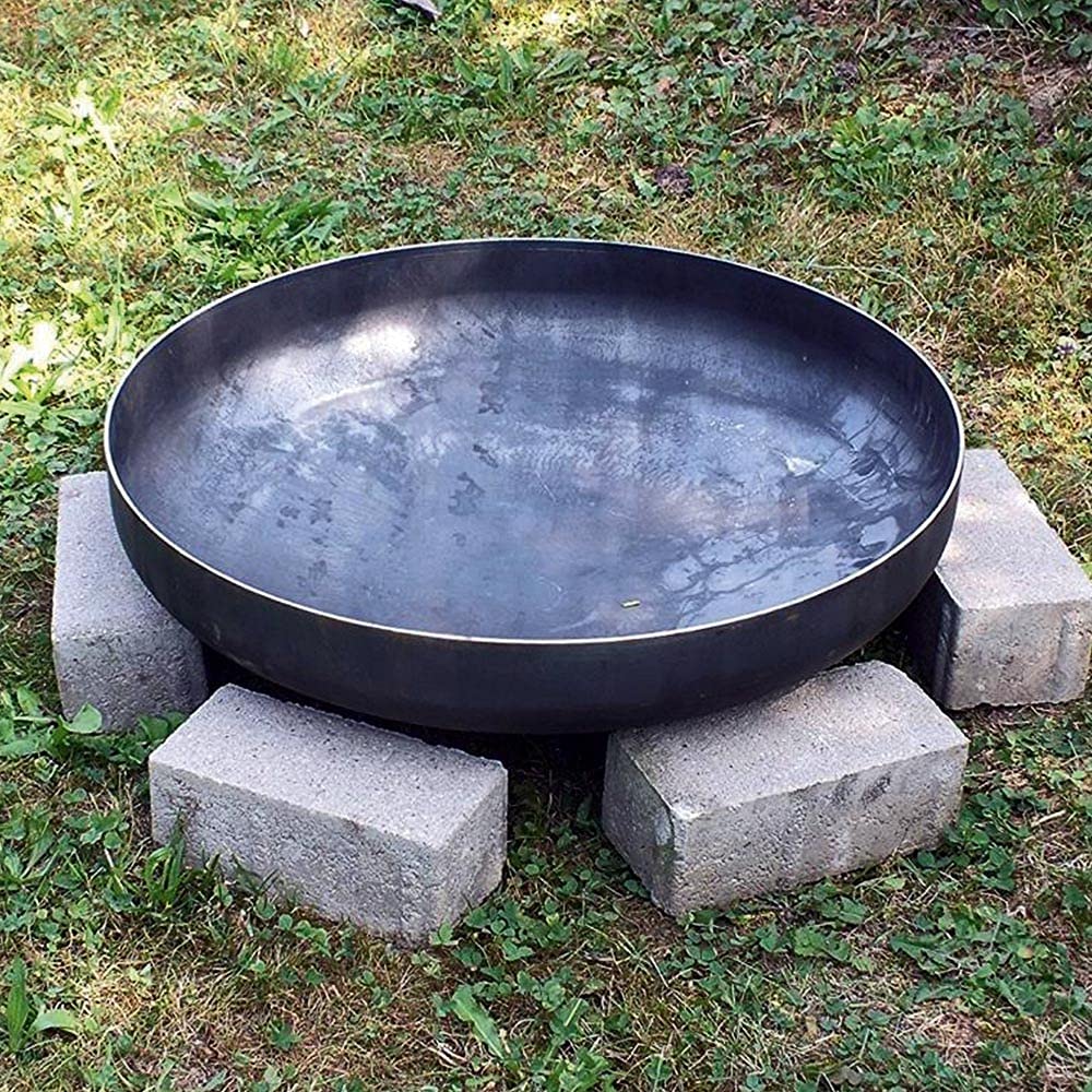 Czaja Klöpperboden Ø 60 cm, Feuerstelle, Feuerschale, Grill für Garten und Terrasse Kohlenstoffstahl