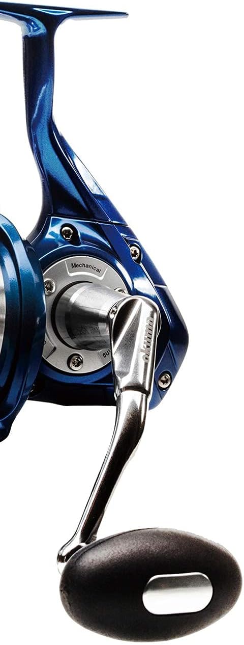 Okuma Azoren Salzwasser Aluminiumkonstruktion, korrosionsbeständige Spinnrolle Z-4000h-blau: 250yds-