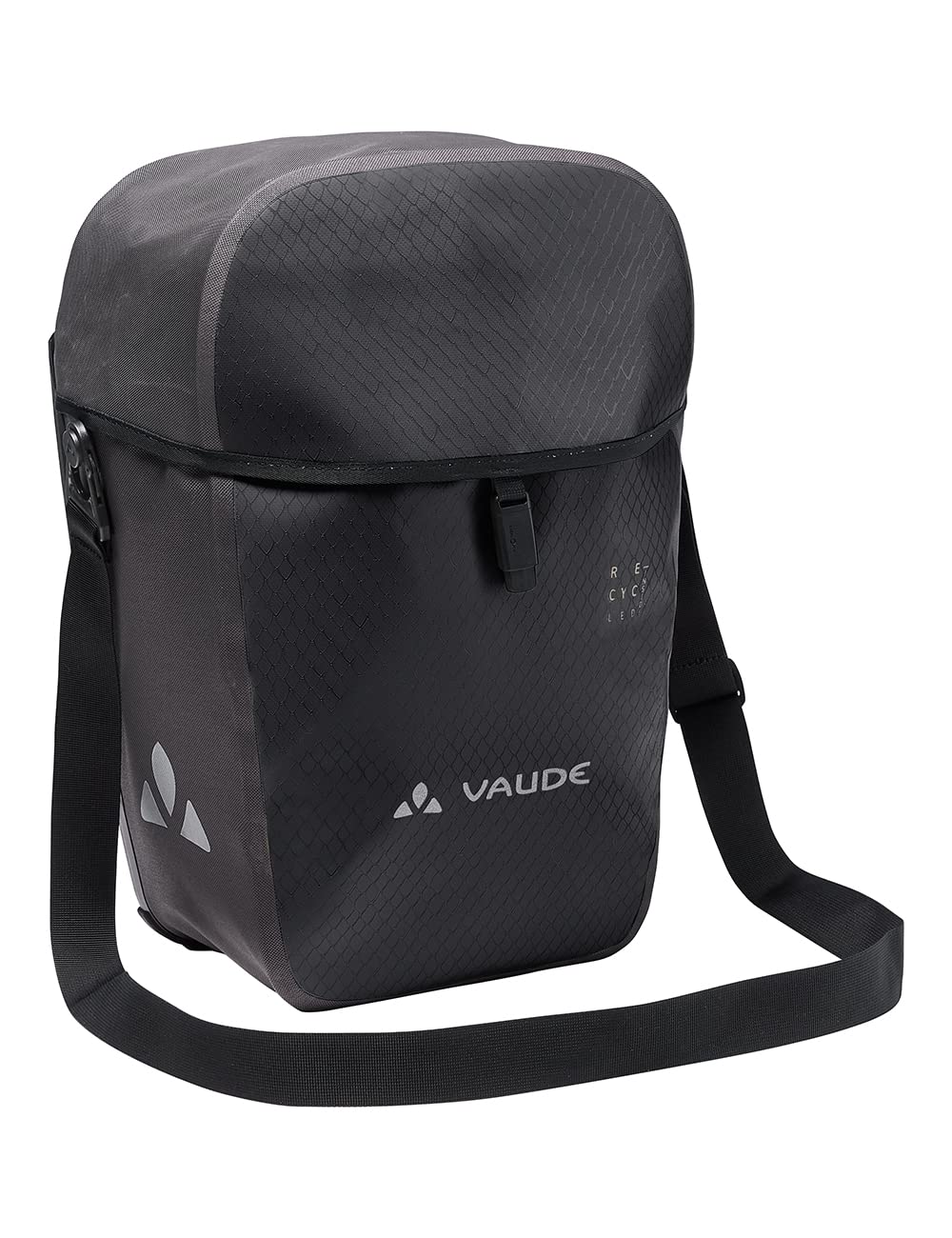 VAUDE Aqua Commute Single - Fahrradtasche - 1 Hinterradtasche (26 Liter) - wasserdicht - Made in Ger
