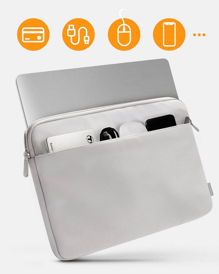 Inateck Laptoptasche Hülle kompatibel mit 15,3 Zoll MacBook Air M5 2026(A3448), M4 2025(A3241), M3 2