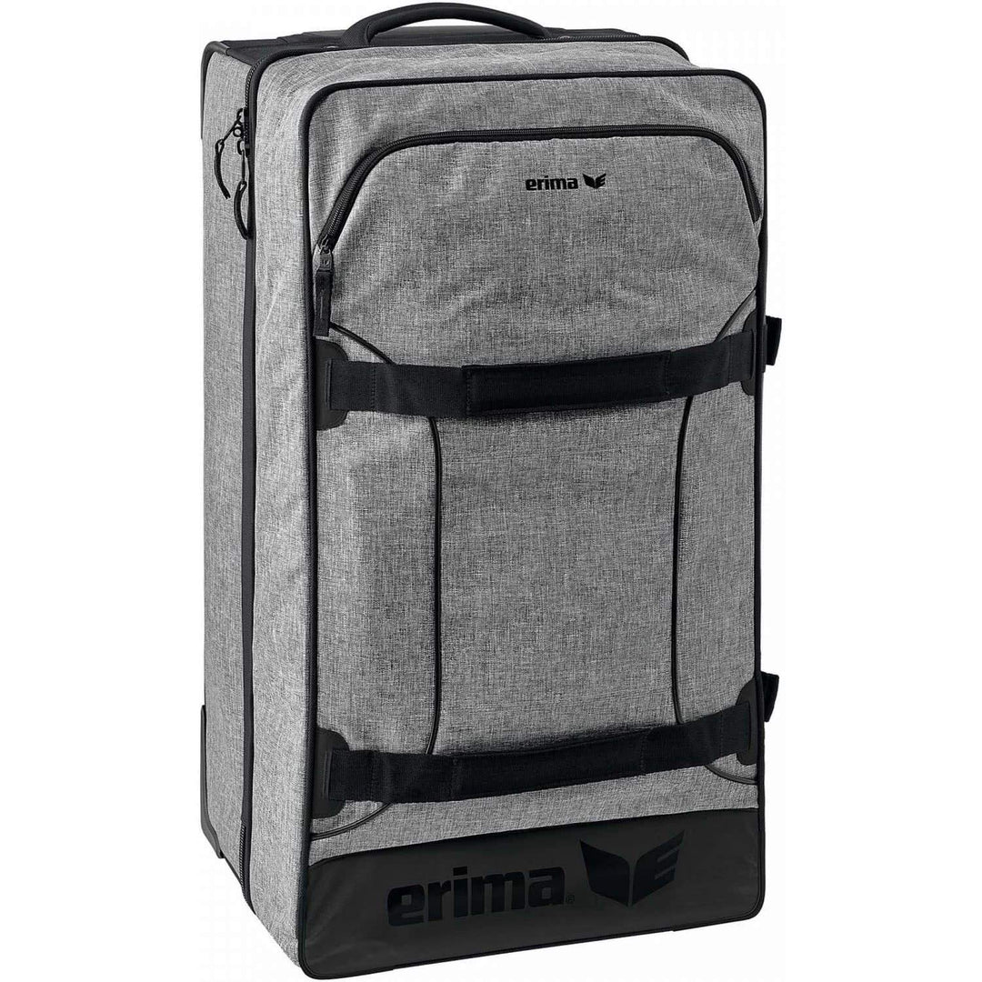 Erima Rollkoffer Travel Line Travel Trolley S Grau Melange, S Grau Melange