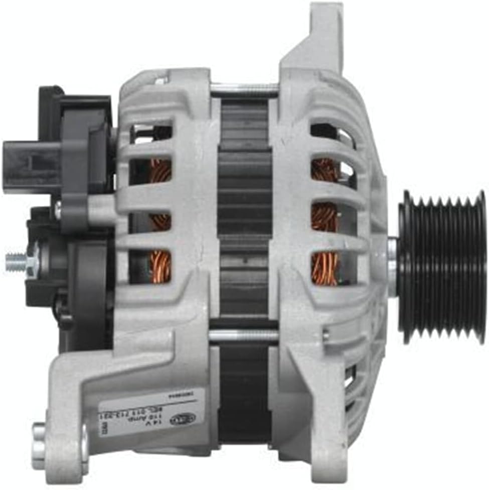 HELLA - Generator/Lichtmaschine - 14V - 110A - für u.a. Fiat Ducato Chassis (250_, 290_) - 8EL 011 7