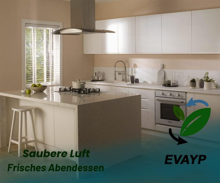 EVAYP/Kompatibel mit/Aktivkohlefilter / DKF13-1 6485741 DA3366 DA3466 DA3496 / Ersatz für Miele Küch